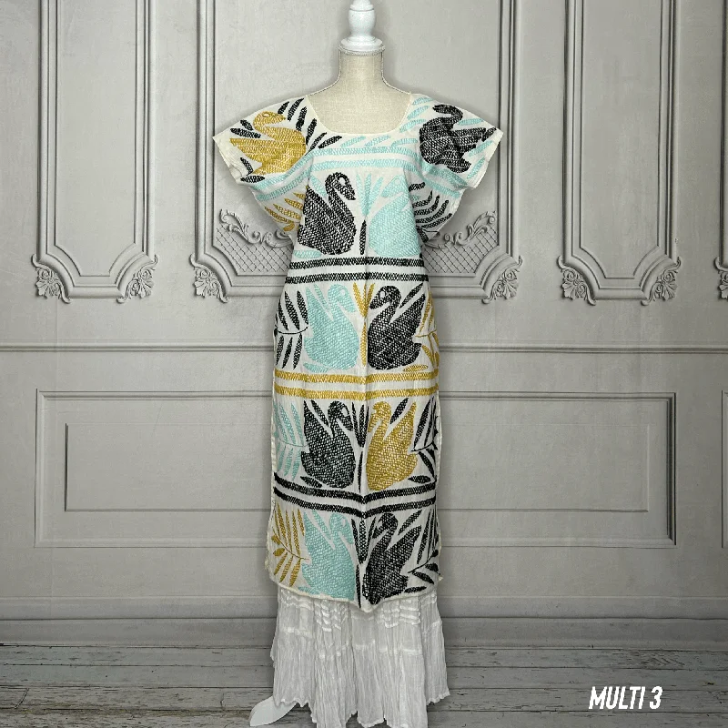 Jalapa Palmita Mexican Dress - Multi