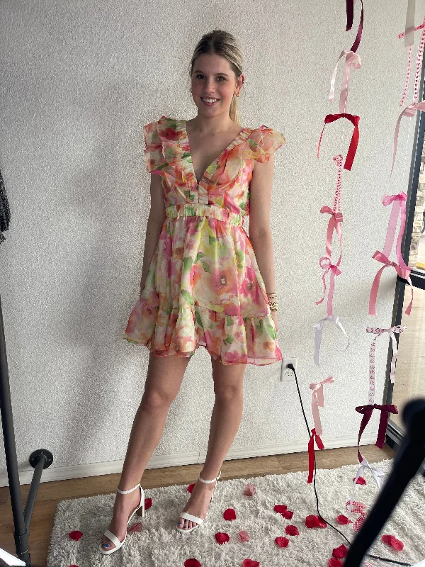 Derby Ruffle Dress