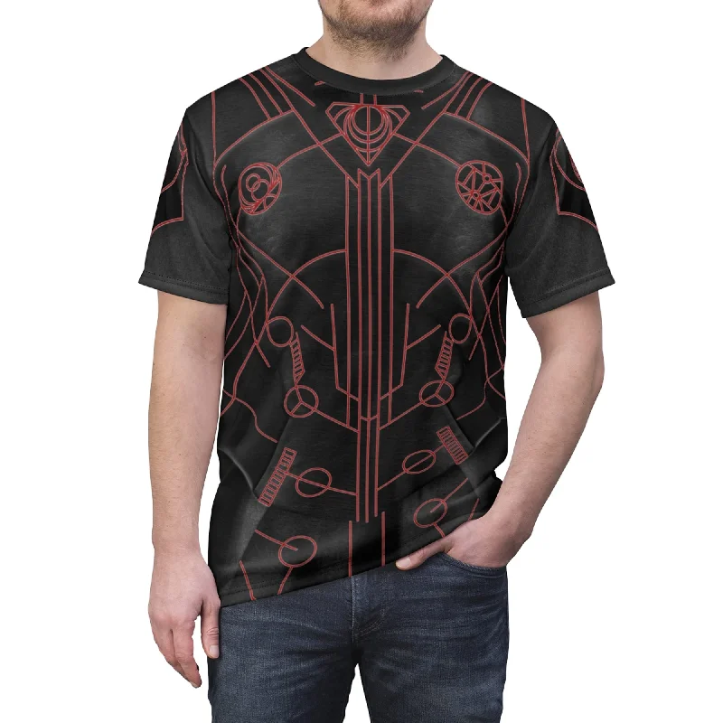 Druig Shirt, Eternals Costume Relaxed Fit Short Shirt