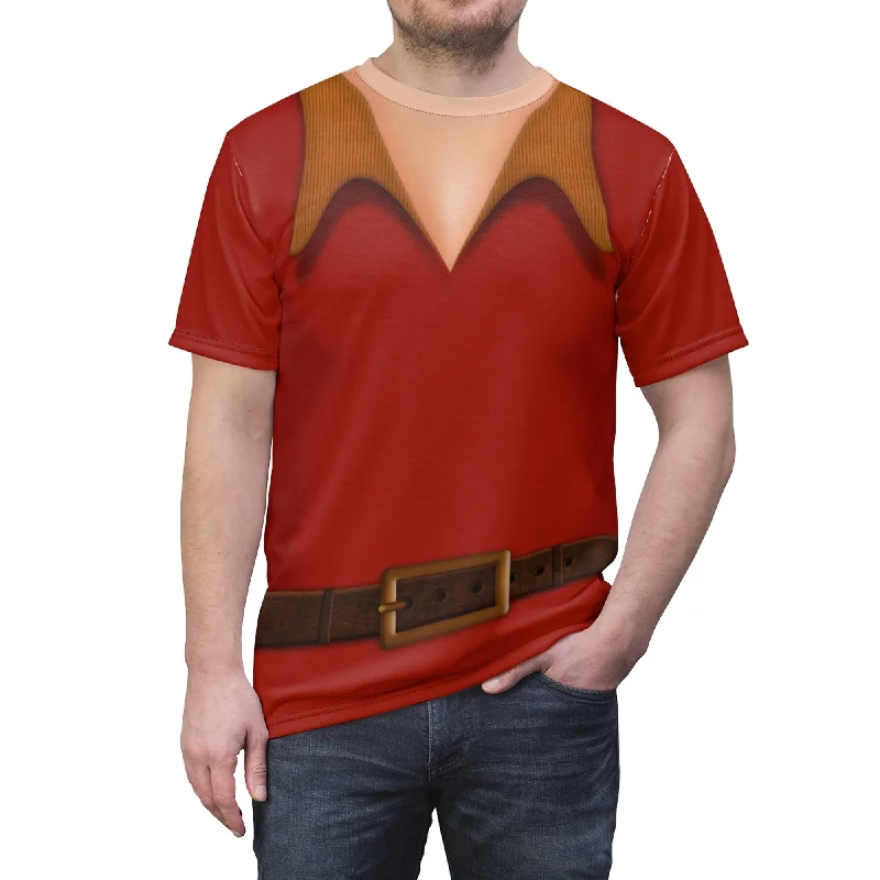 Gaston Shirt, Beauty and the Beast Costume Relaxed Short Sleeve Tee