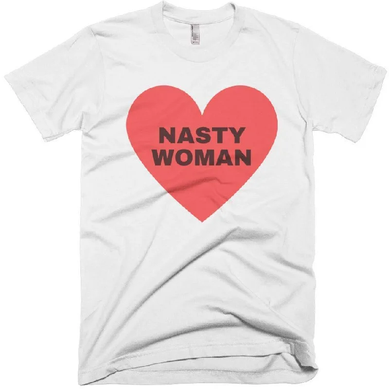 Nasty Woman Shirt (unisex) Elegant Draped Short Sleeve