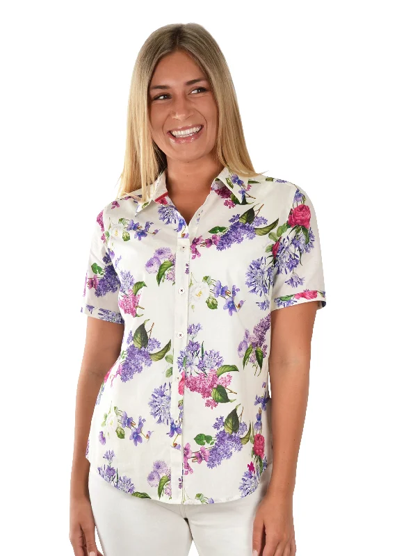 Thomas Cook Ladies Taleyah Short Sleeve Shirt - T1S2113040 Soft Silk Short Sleeve