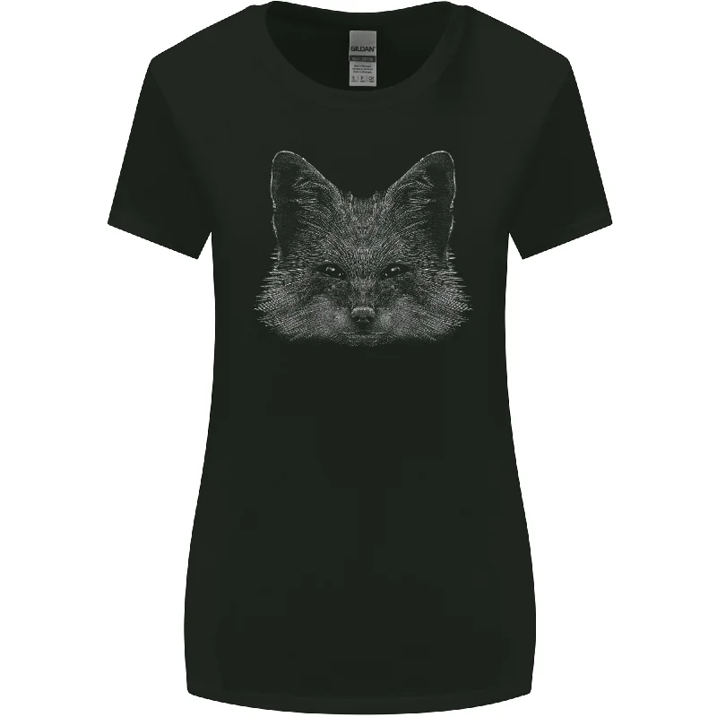 A Fox Head Womens Wider Cut T-Shirt Elegant Classic Vintage