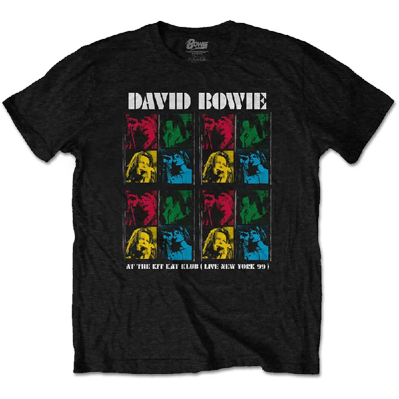 David Bowie | Official Band T-Shirt | Kit Kat Klub Welt Pockets Slit Pockets