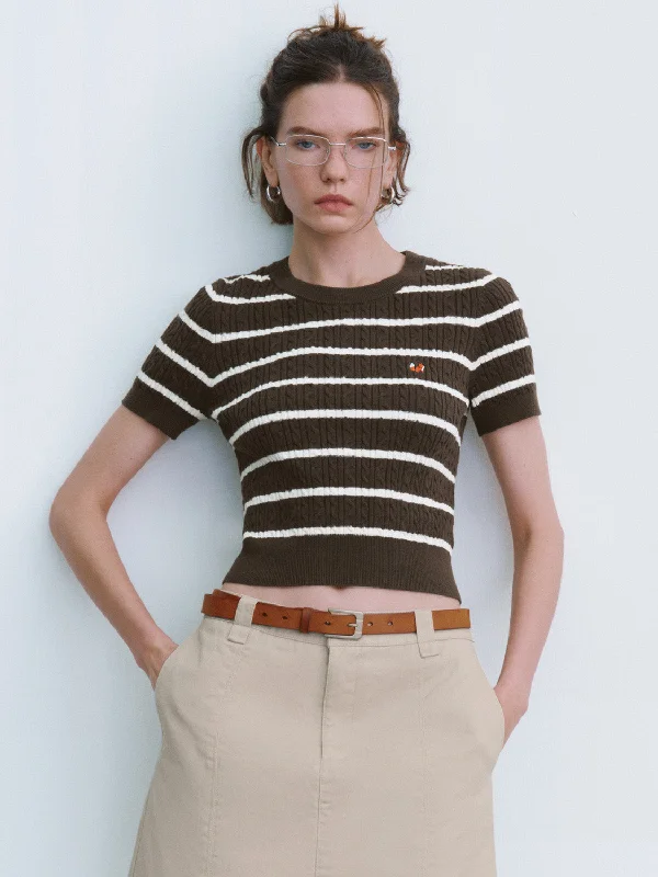 Brown Striped