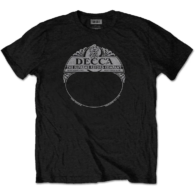 Decca Records | Official Band T-Shirt | Supreme Label Terry Blend Velvet Blend Canvas Blend