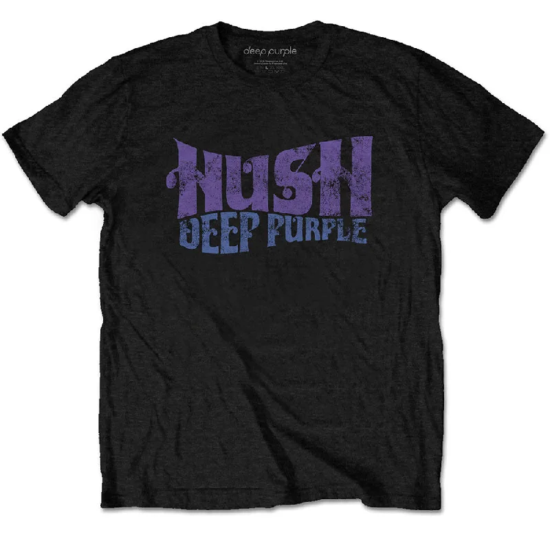 Deep Purple | Official Band T-Shirt | Hush Welt Pockets Slit Pockets