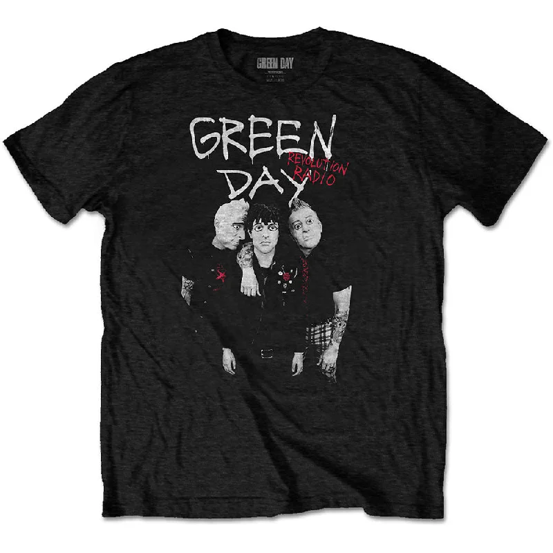 Green Day | Official Band T-Shirt | Red Hot Spandex Blend Rayon Blend Denim Blend