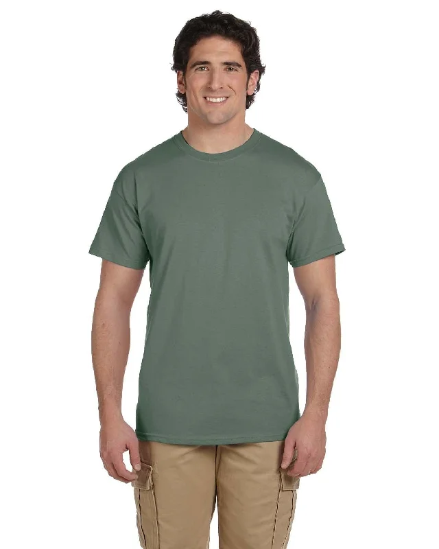 Hanes ComfortBlend 50/50 T-Shirt | Heather Green Fashionable Trendy Casual