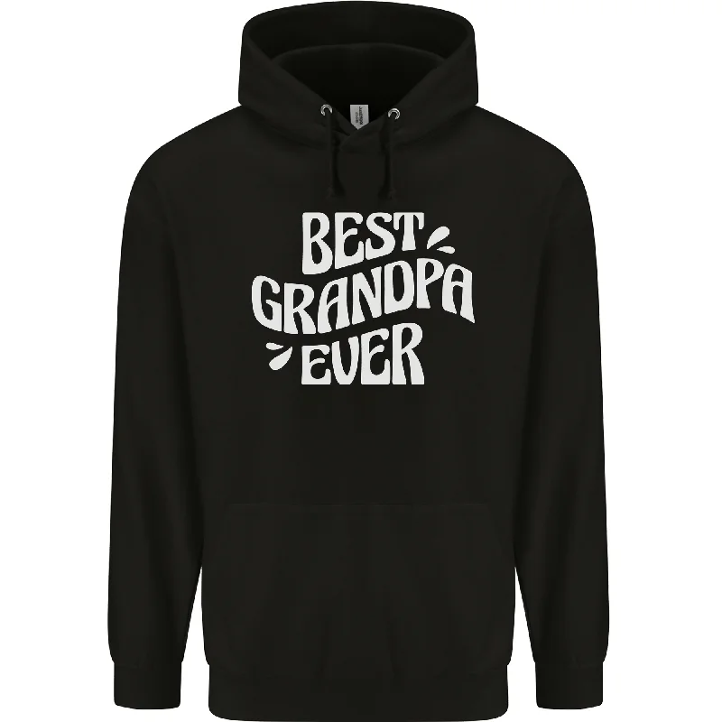 Best Grandpa Ever Grandparents Day Mens 80% Cotton Hoodie Hoodie with Hem Detail Decorative Unique Best Grandpa Ever Grandparents Day Mens 80% Cotton Hoodie Hoodie with Hem Detail Decorative Unique