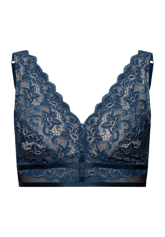 Marlene Soft Cup Bra | Mystic Blue 70894-1652 Versatile Bralette Set