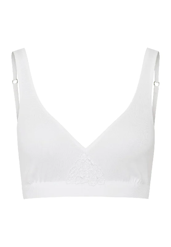 Michelle Soft Cup Bra | White 70943-101 Active Wear Bra