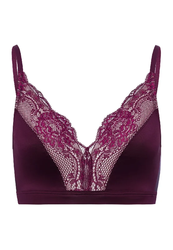 Lovis Soft Cup Bra | Sumac 72630-1488 Chic Lace Underwear