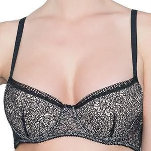 Padded Balcony Bra Addiction Provocante Sexy Mesh Bralette