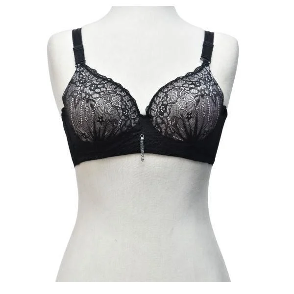 Demi Cup Fancy Push Up Bra Smooth Fit Bra