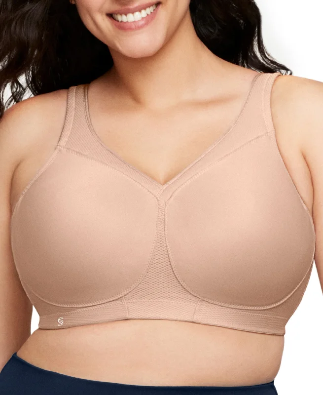 MagicLift Seamless Sports Bra Elegant Satin Bralette