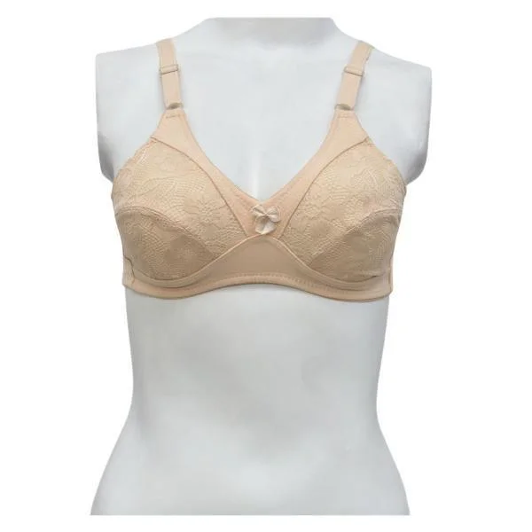 Non Padded Everyday Polyester Bra Seamless Push-Up Bra