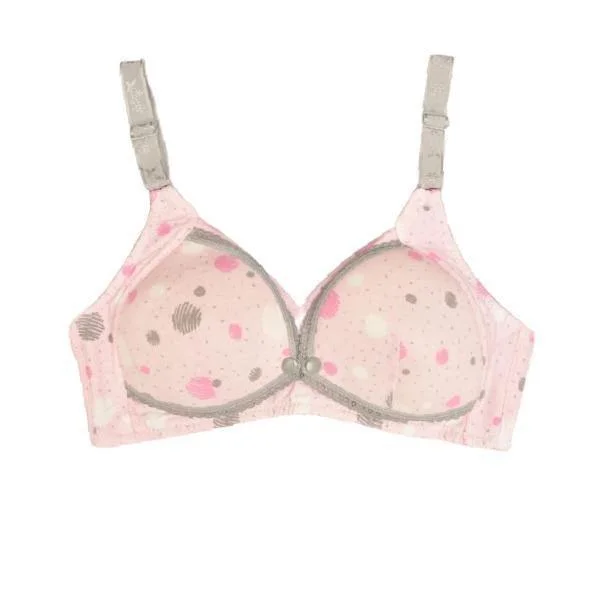 Polka Dots Padded Feeding Bra Active Wear Bra