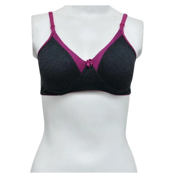 Seductive Matching Jersey Bra Comfortable Lounge Bra