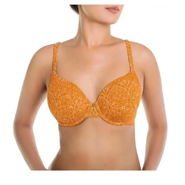 Super Soft Molded Cup Wired Bra Cotton Comfort Bra