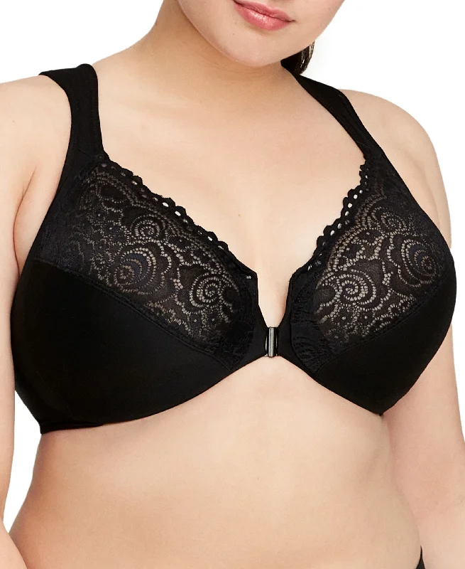 WonderWire Front-Closure Bra Breathable Wireless Bra