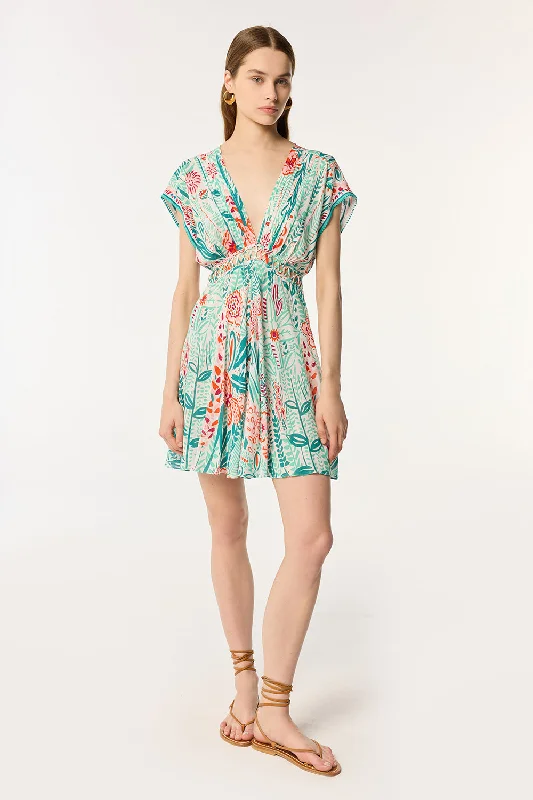 Poupette St. Bathts | mini dress cecile Stylish Short-Sleeve Mini Dress