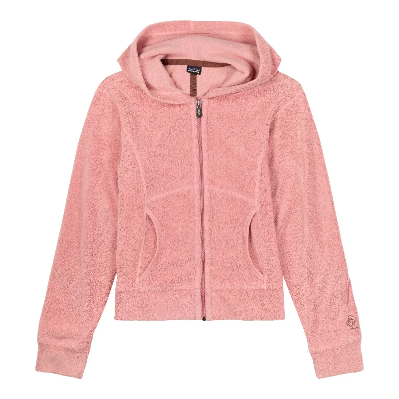 W's Plush Synchilla Hoody Hoodie with Hem Detail Decorative Unique