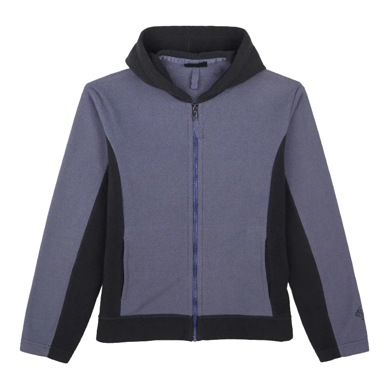 W's Rhythm Hoody Hoodie with Zipper Placket Modern Functional