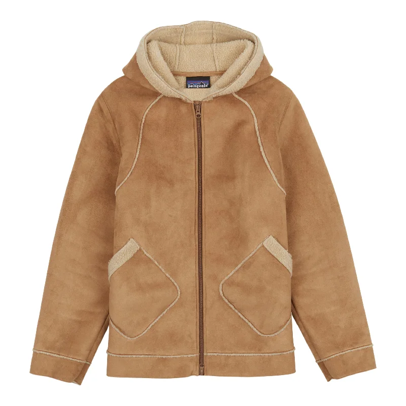 W's Shearling Fleece Hoody Hoodie with Pocket Utility Practical