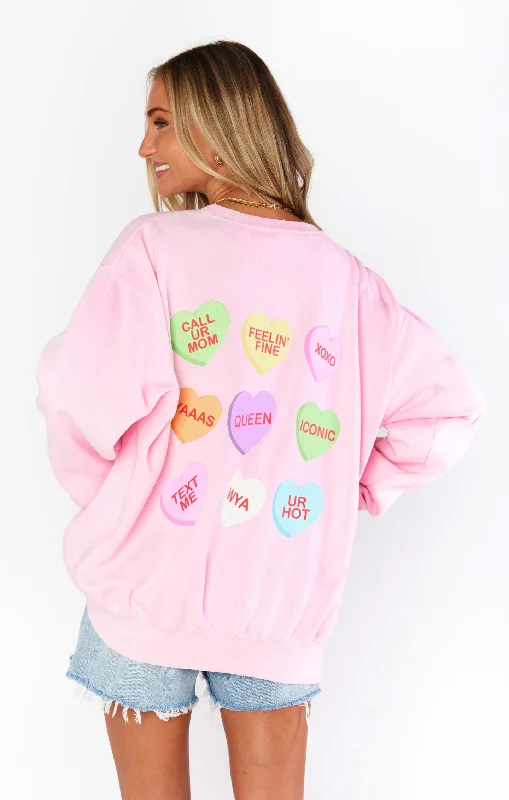 Stanley Sweatshirt ~ Candy Crush Graphic Hoodie with Illustration Artistic Creative