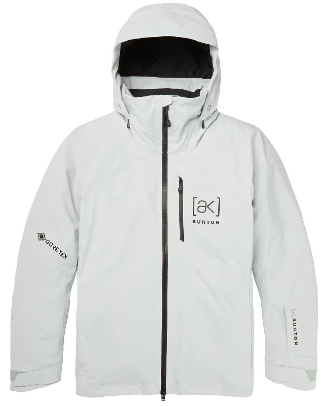 Burton [AK] Embark GORE-TEX Womens Jacket Cloud Grey Anorak Shell Jacket Lightweight Jacket