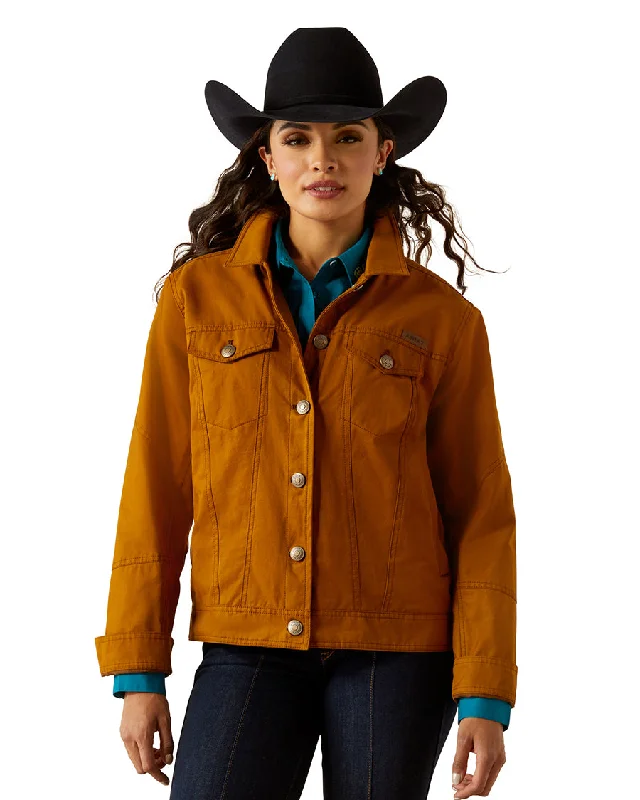 Women's Grizzly Rancher Jacket Wool Fabric Cashmere Fabric Tweed Fabric