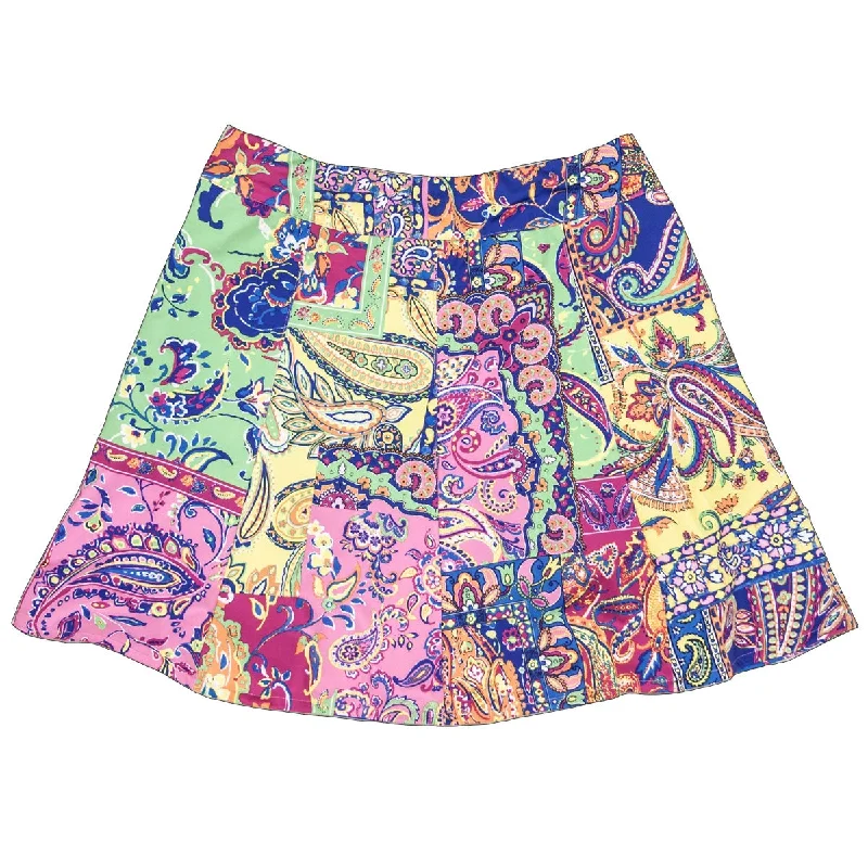 RLX Printed Elite Wicking Choppa Montage 17in Womens Golf Skort chiffon skirt floaty