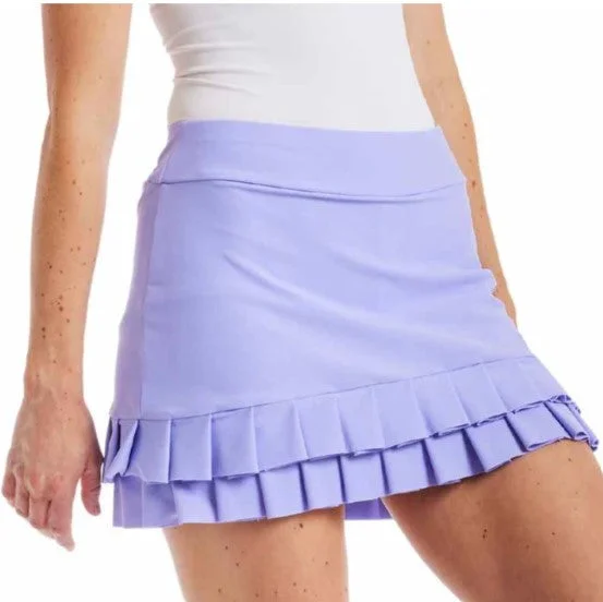 TZU TZU CHACHA 16" SOLID SKORT (MULTIPLE COLORS) lightweight skirt design